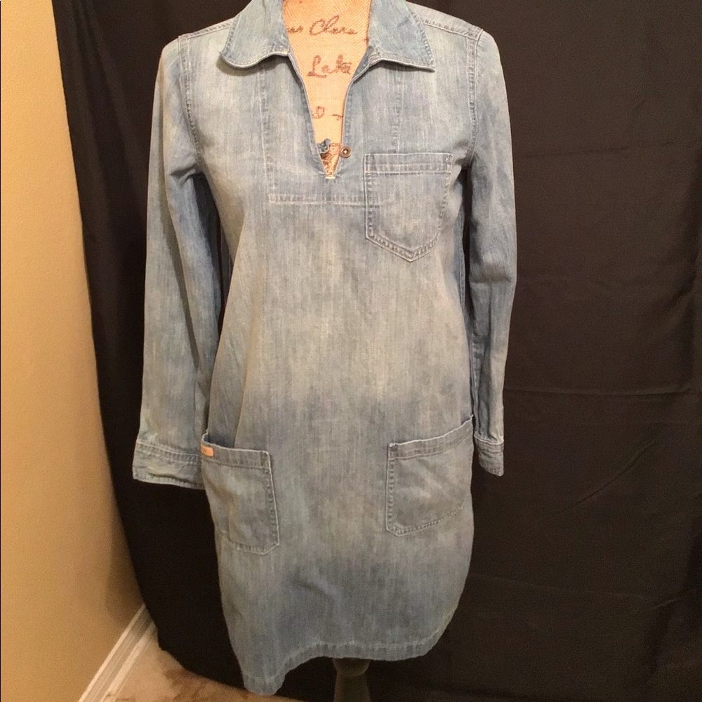 Juniors 16 Polo Denim Dress